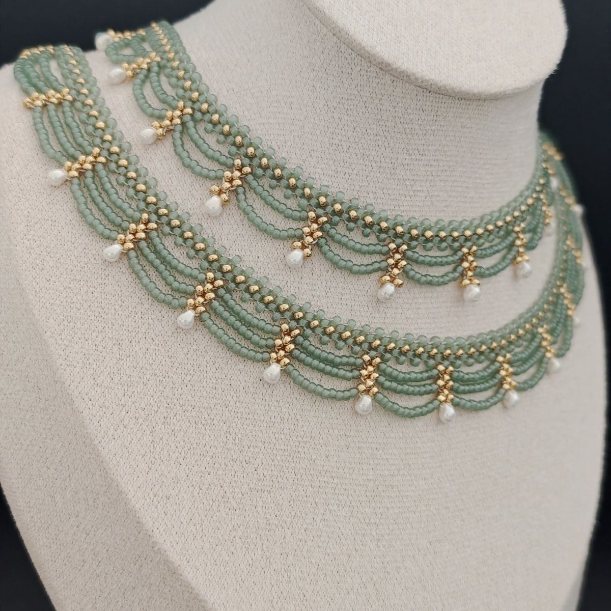 Retro Style Tassel Water Drop Pearl Pendant