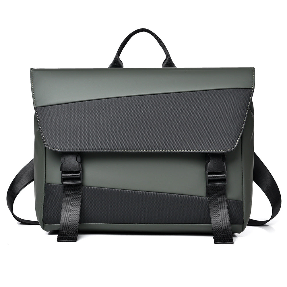 Men's Shoulder Bag Business Travel Messenger Bag Large Capacity