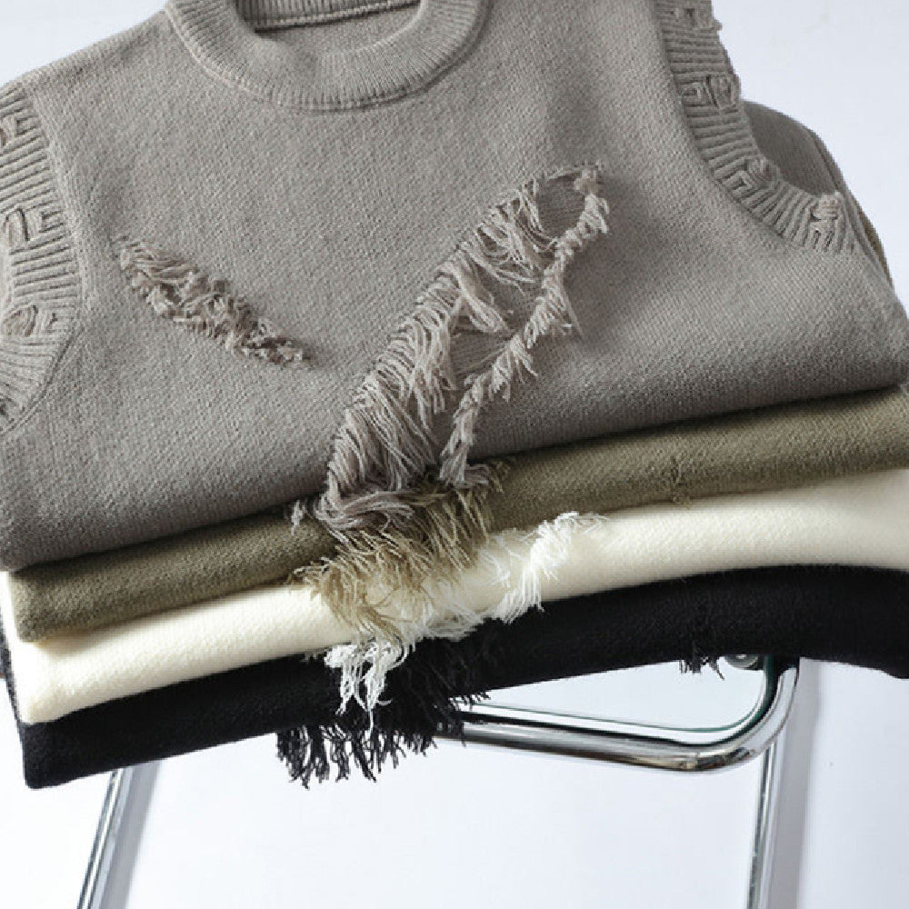 Fashion Casual Sleeveless Knitwear Men's Clothing